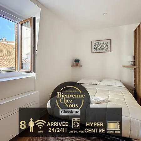 4 Modernes Climatisés 8 Personnes Cl-fd Appartement *